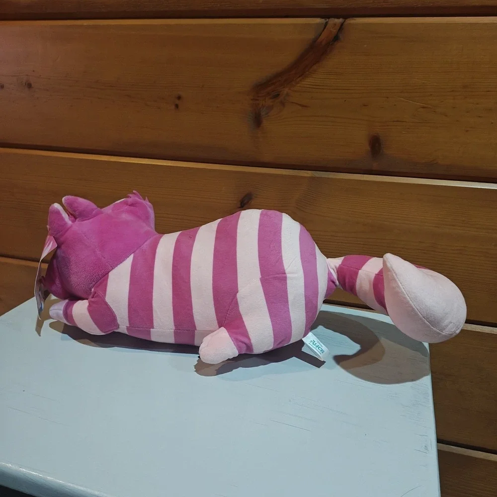 Disney Alice in Wonderland Cheshire Cat 13-Inch Plush Used with Original Tag E22